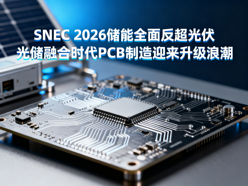 SNEC 2026储能全面反超光伏：光储融合时代PCB制造迎来升级浪潮