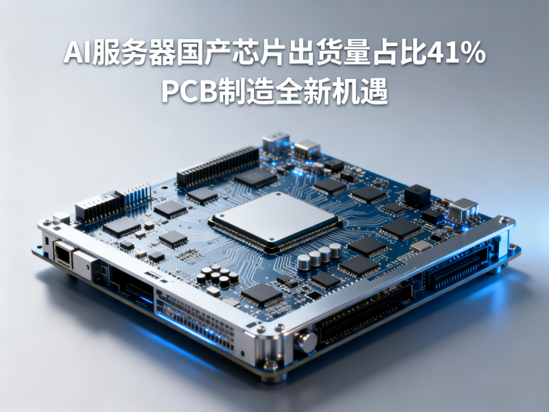 AI服务器国产芯片出货量占比41%，PCB制造迎来全新机遇