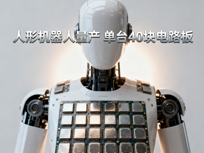 人形机器人量产单台40块电路板，PCB产业迎来超级增量市场