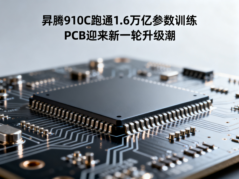 昇腾910C跑通1.6万亿参数训练：PCB迎来新一轮升级潮