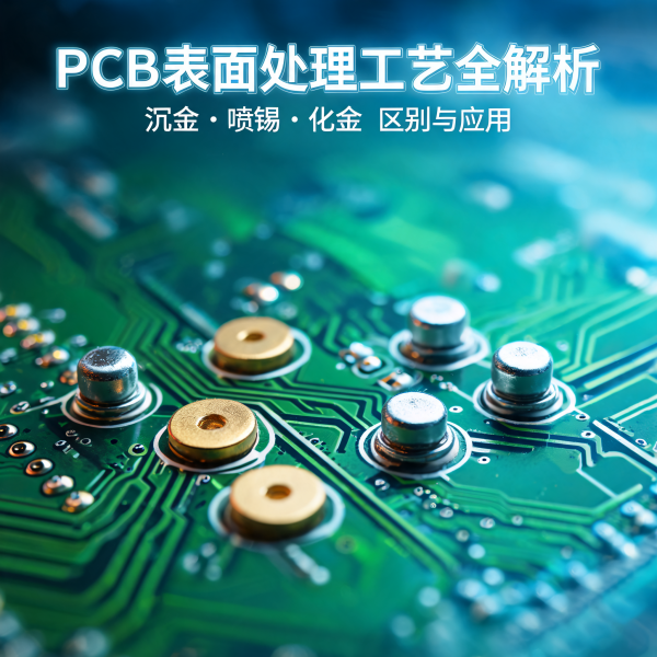 PCB 表面处理工艺全解析：沉金、喷锡、化金区别与应用