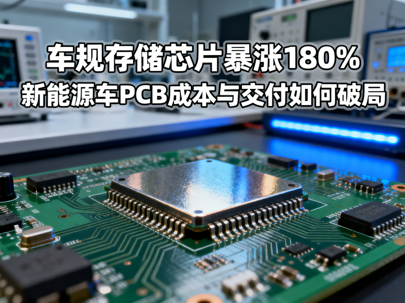 车规存储芯片暴涨180%——新能源车PCB成本与交付如何破局