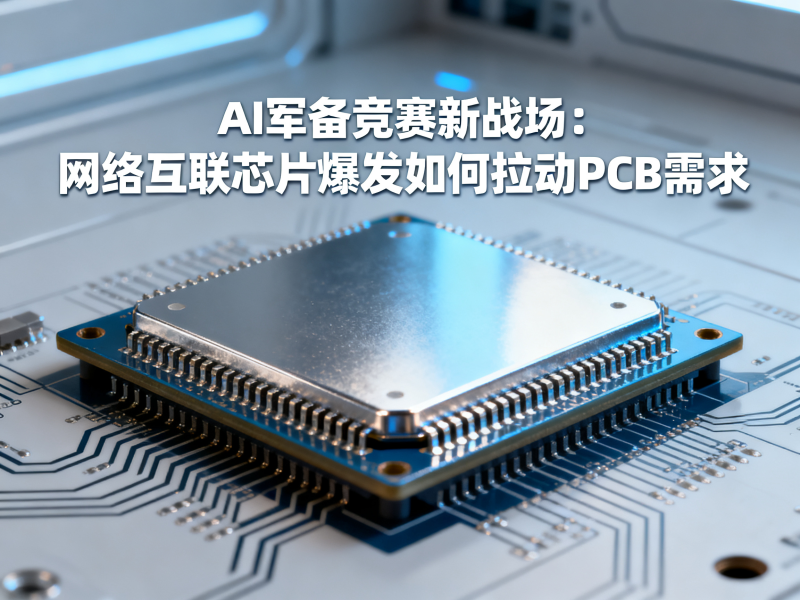 AI军备竞赛新战场：网络互联芯片爆发如何拉动PCB需求