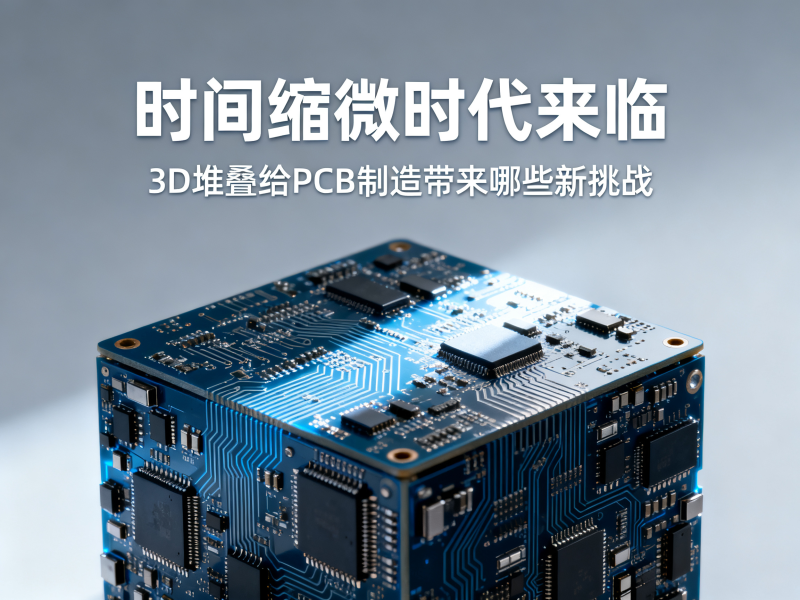 时间缩微时代来临：3D堆叠给PCB制造带来哪些新挑战