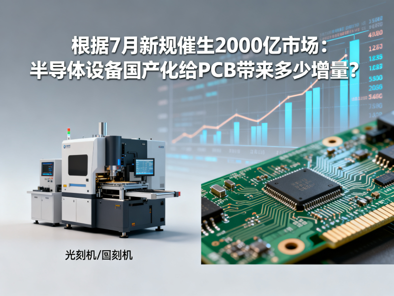 7月新规催生2000亿市场：半导体设备国产化给PCB带来多少增量？