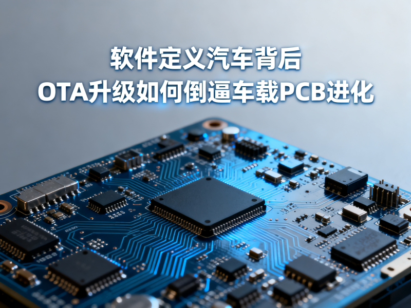 软件定义汽车背后：OTA升级如何倒逼车载PCB进化