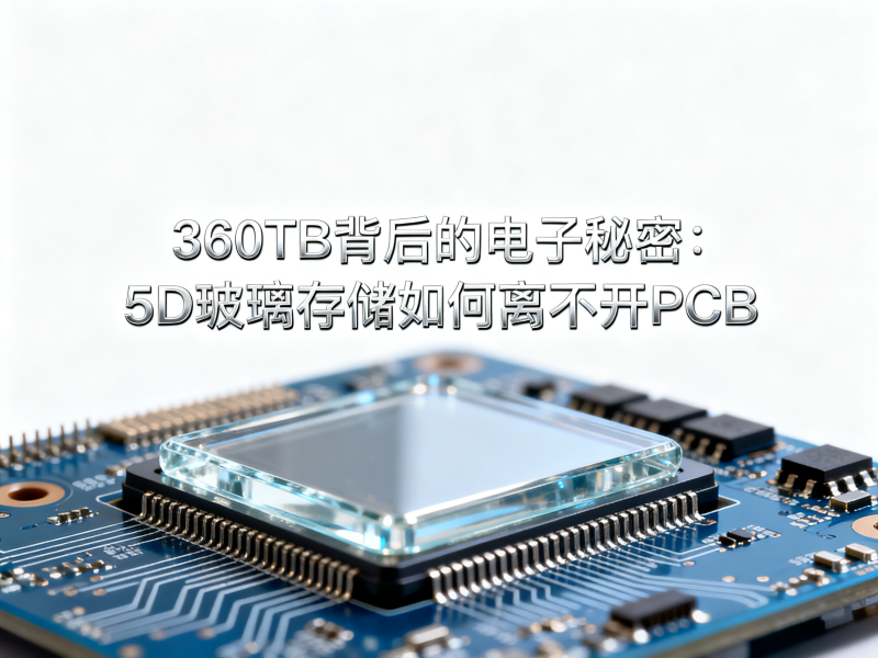 360TB背后的电子秘密：5D玻璃存储如何离不开PCB