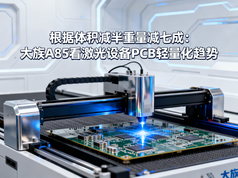 体积减半重量减七成：大族A85看激光设备PCB轻量化趋势