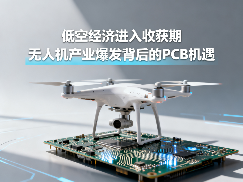 低空经济进入收获期：无人机产业爆发背后的PCB机遇