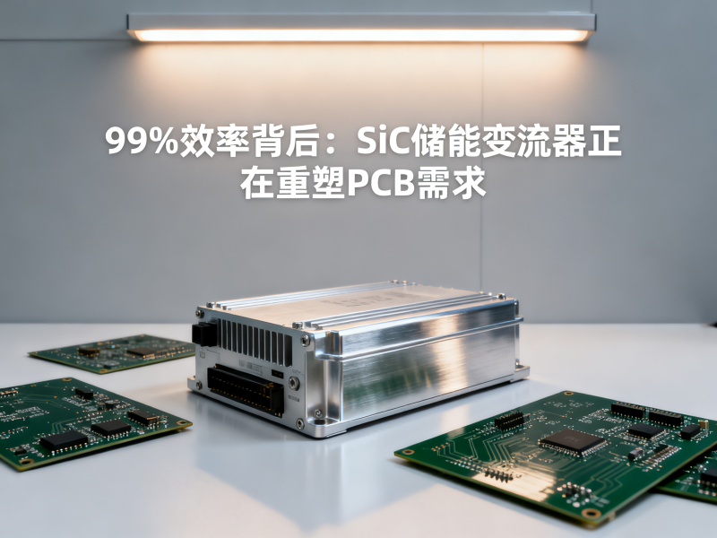 99%效率背后：SiC储能变流器正在重塑PCB需求