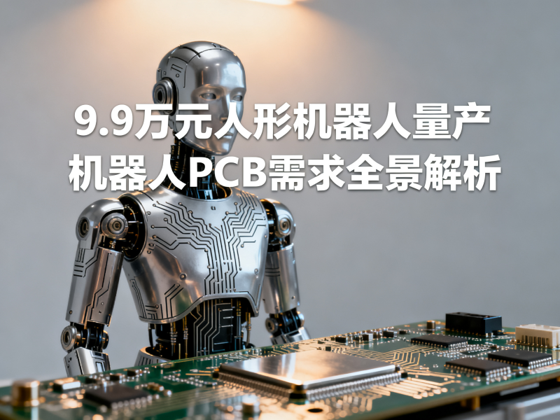 9.9万元人形机器人量产：机器人PCB需求全景解析