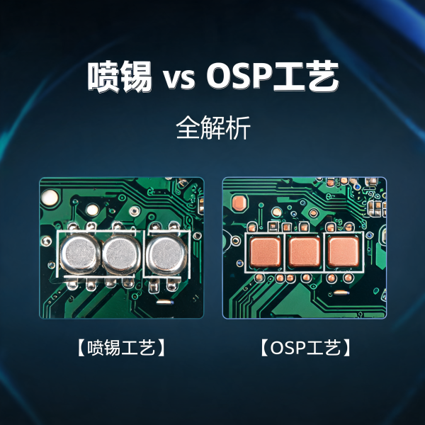 PCB 喷锡与 OSP 工艺区别全解析：如何根据产品需求选择？