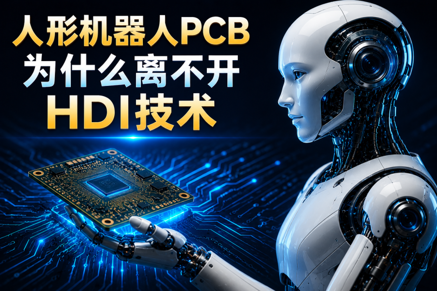 人形机器人PCB为什么离不开HDI技术