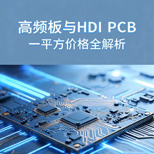 高频板与 HDI PCB 一平方价格全解析