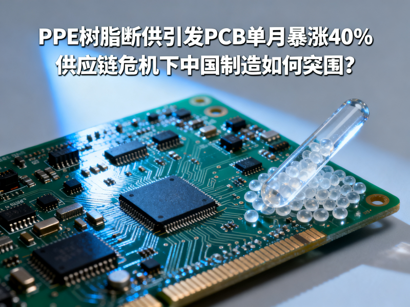 PPE树脂断供引发PCB单月暴涨40%：供应链危机下中国制造如何突围？