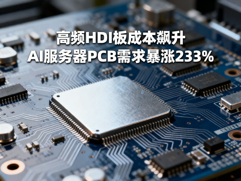 聚多邦|2026年PCB电子行业资讯简报（高频HDI板成本飙升，AI服务器PCB需求暴涨233%）