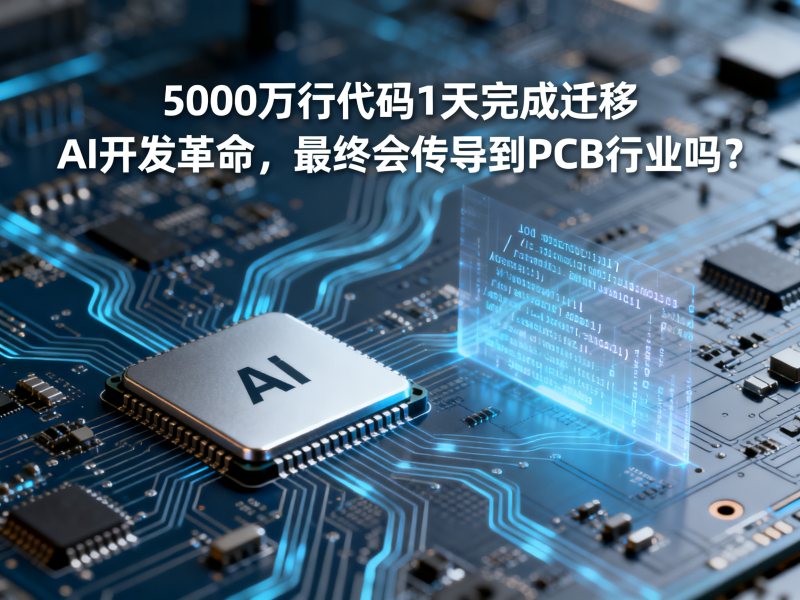 AI一天写完两个月代码：Claude Fable 5如何拉动PCB高密度制造需求