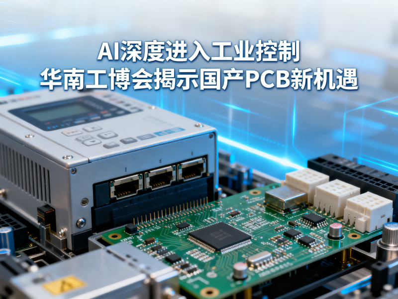 AI深度进入工业控制：华南工博会揭示国产PCB新机遇