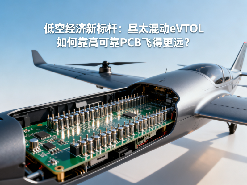 低空经济新标杆：旻太混动eVTOL如何靠高可靠PCB飞得更远？