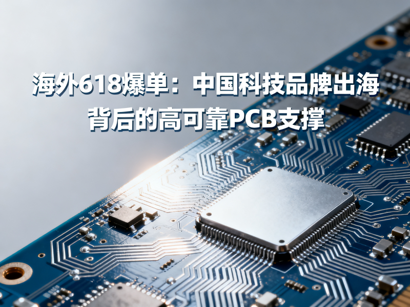 海外618爆单：中国科技品牌出海背后的高可靠PCB支撑