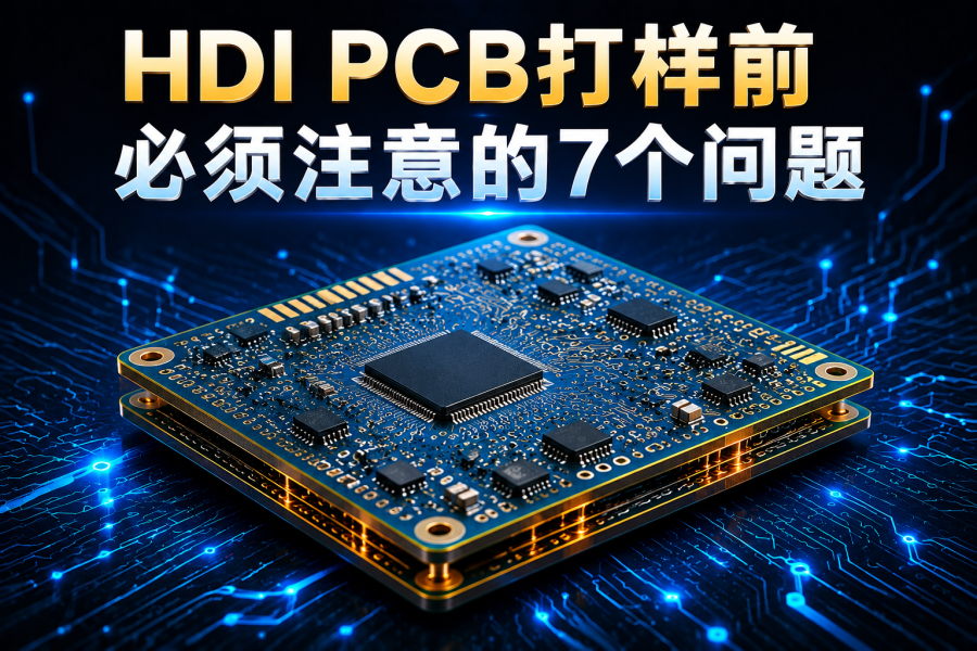 HDI PCB打样前必须注意的7个问题