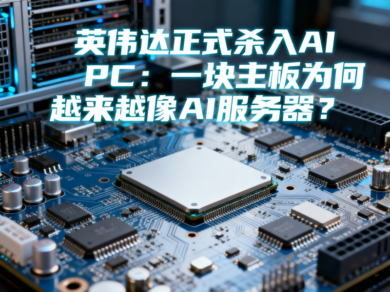 英伟达正式杀入AI PC：一块主板为何越来越像AI服务器？