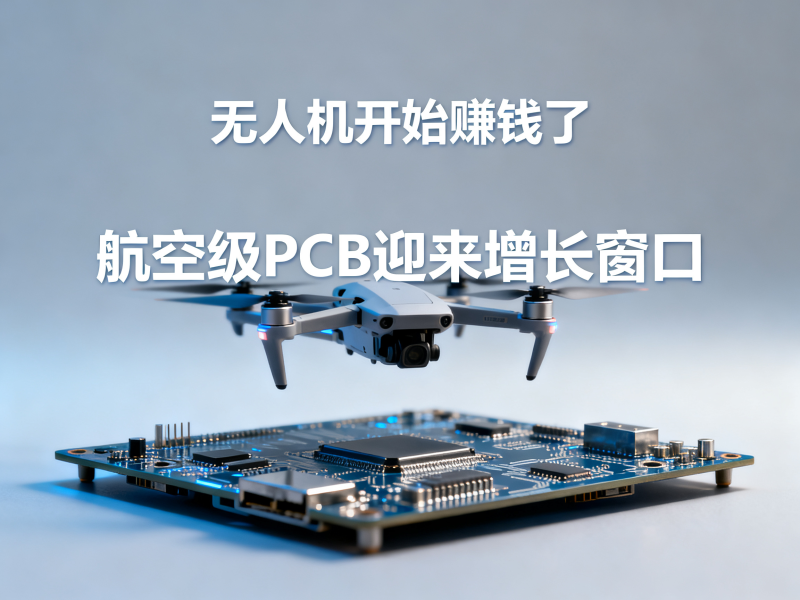 6200亿低空经济爆发：无人机开始赚钱了，航空级PCB迎来增长窗口