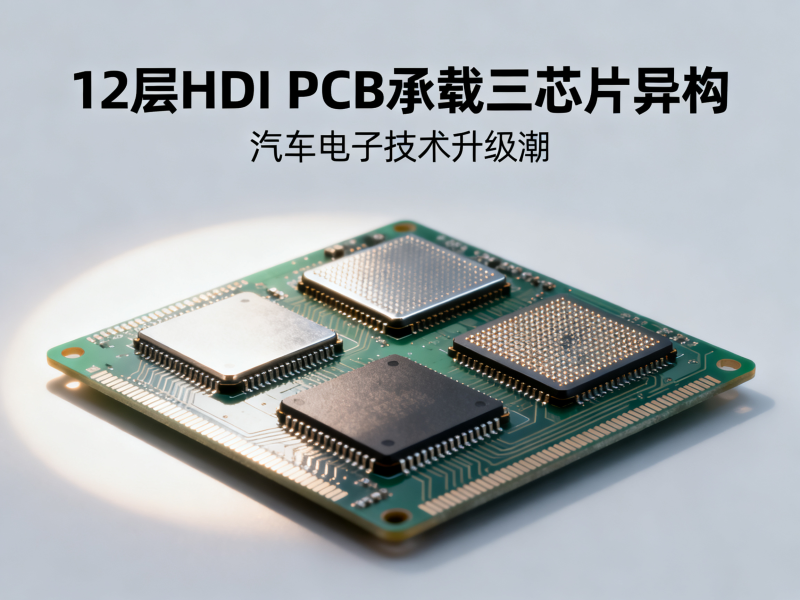 舱驾融合量产提速：三芯片12层HDI PCB引爆智能座舱升级潮