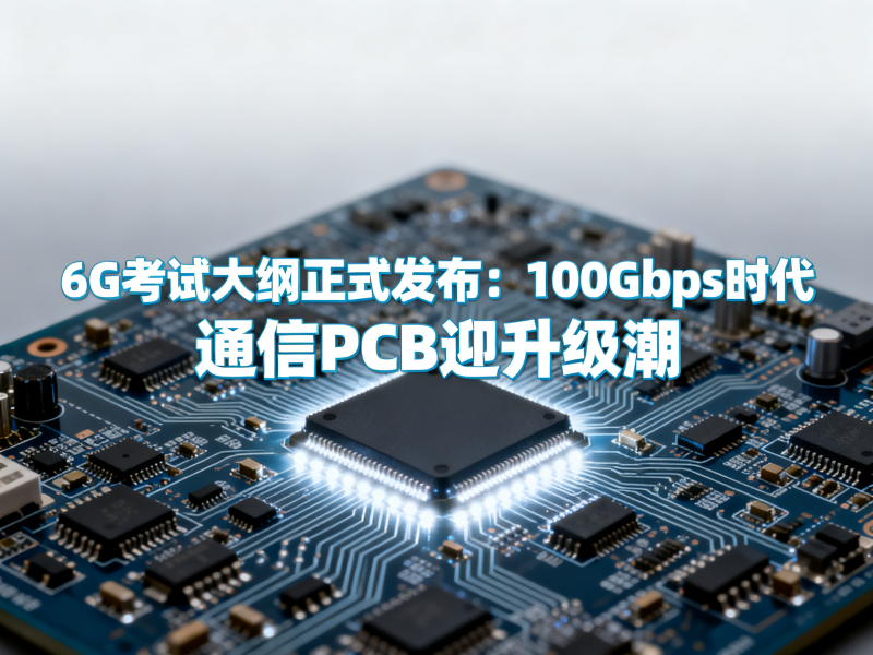6G“考试大纲”正式发布：100Gbps时代来了，通信PCB将迎新一轮升级潮