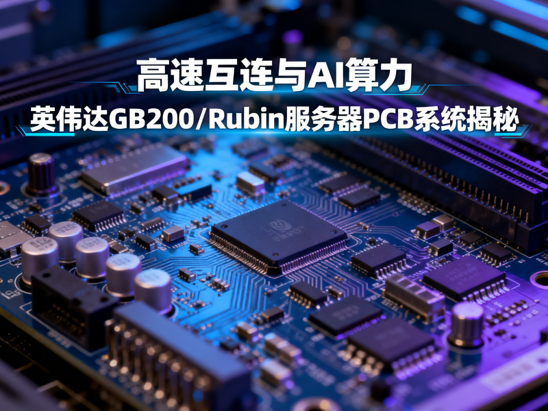 高速互连与AI算力：英伟达GB200/Rubin服务器PCB系统揭秘”