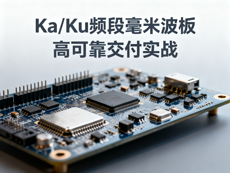 低轨卫星通信载荷PCBA量产：Ka/Ku频段毫米波板的高可靠交付实战