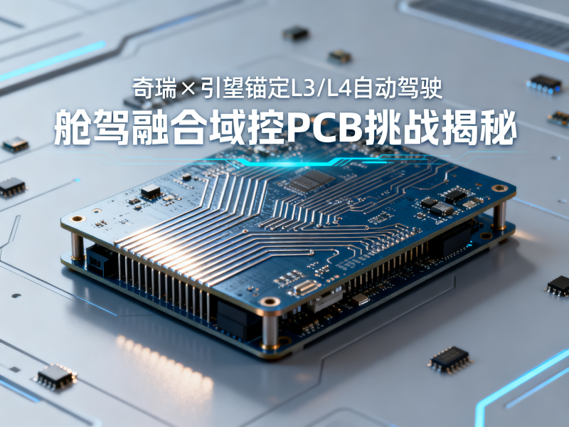 奇瑞×引望锚定L3/L4自动驾驶，舱驾融合域控PCB挑战揭秘