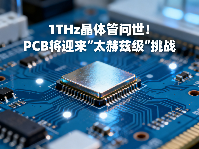 1THz晶体管问世！6G时代来临，PCB将迎来“太赫兹级”挑战