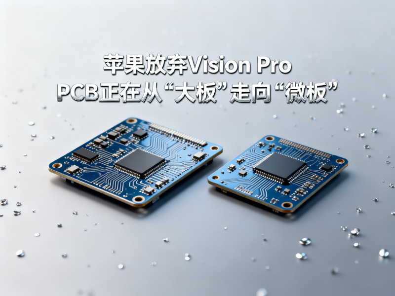 苹果放弃Vision Pro！PCB正在从“大板”走向“微板”
