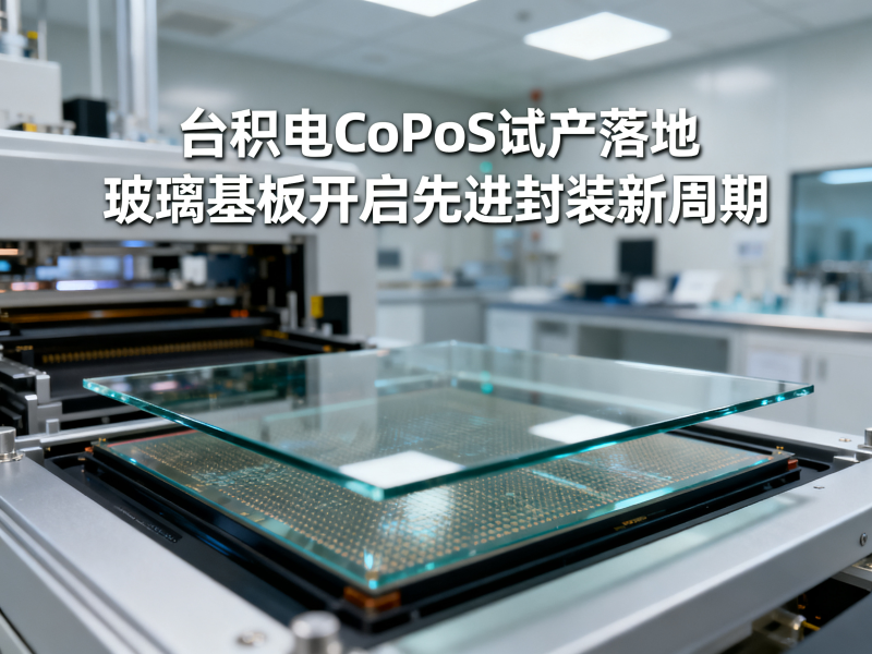 台积电CoPoS进入试产——玻璃基板先进封装如何重构PCB封装基板需求