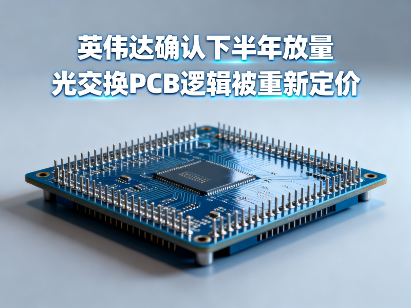 CPO量产时间反转：英伟达确认下半年放量，光交换PCB逻辑被重新定价