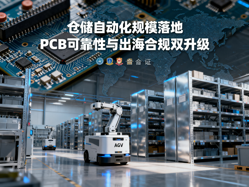 仓储机器人开始量产：PCB可靠性，正在成为新的分水岭