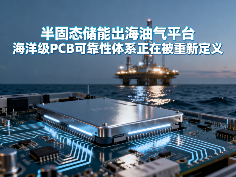 半固态储能出海油气平台：海洋级PCB可靠性体系正在被重新定义