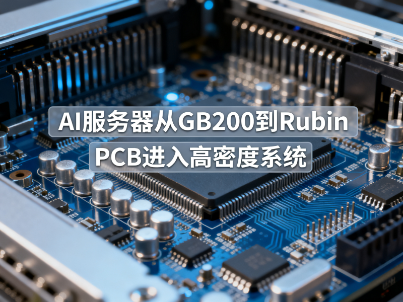 AI服务器从GB200到Rubin，PCB进入“高密度系统工程时代”