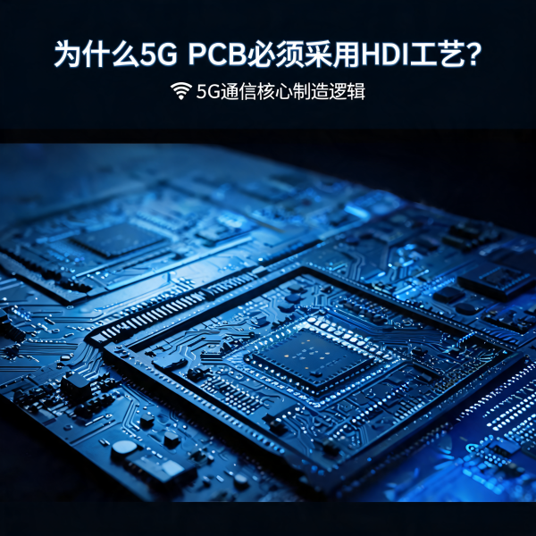 5G 通信 PCB 为什么必须采用 HDI 工艺？
