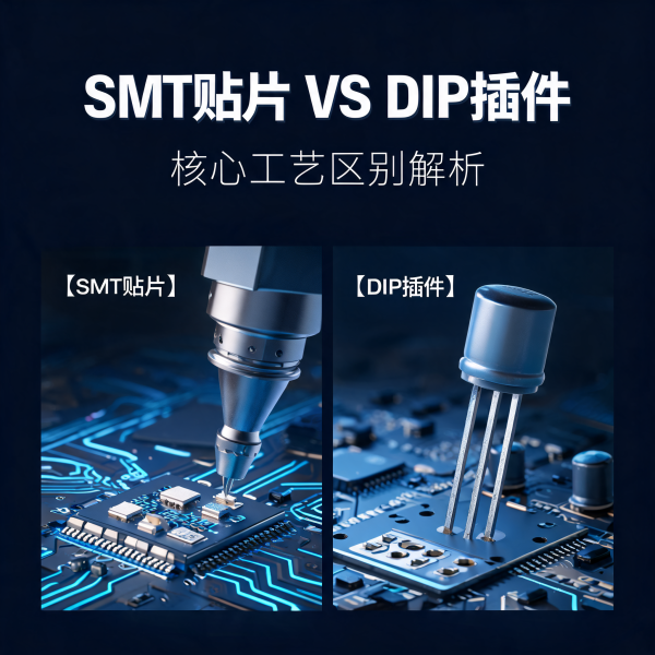 SMT 贴片与 DIP 插件，核心区别到底在哪？