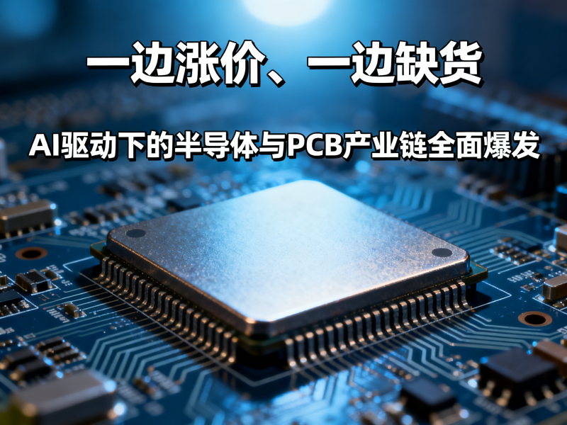 聚多邦|2026电子产业简报（一边涨价、一边缺货：AI驱动下的半导体与PCB产业链全面爆发）