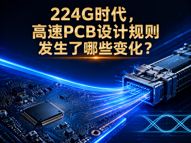 224G时代，高速PCB设计规则发生了哪些变化？