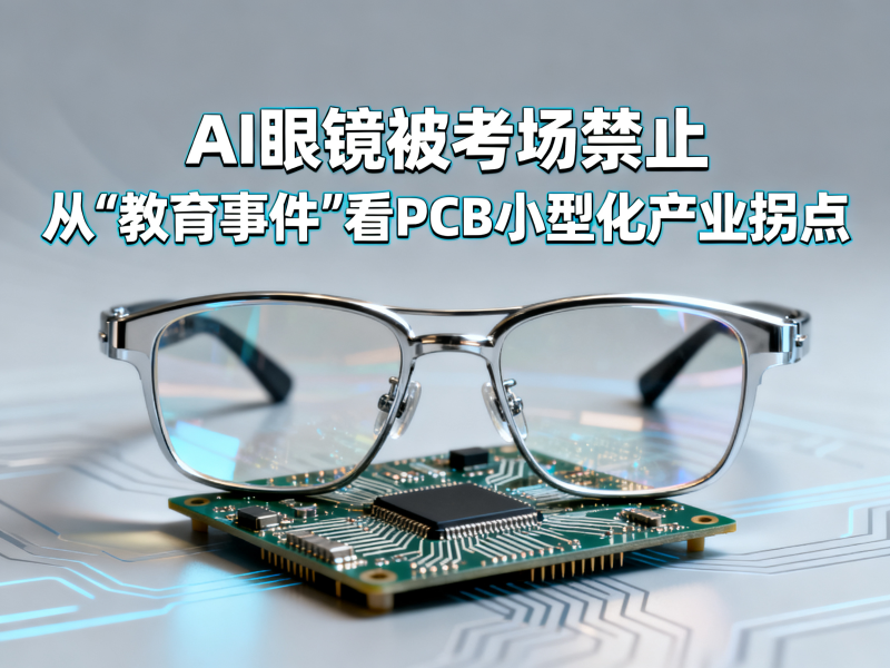 AI眼镜被考场禁止：从“教育事件”看PCB小型化的产业拐点