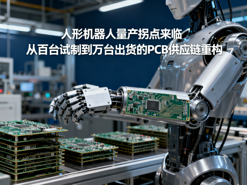 人形机器人量产拐点来临：从百台试制到万台出货的PCB供应链重构