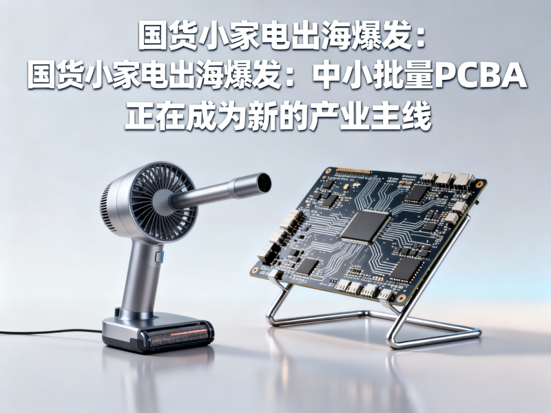 国货小家电出海爆发：中小批量PCBA正在成为新的产业主线