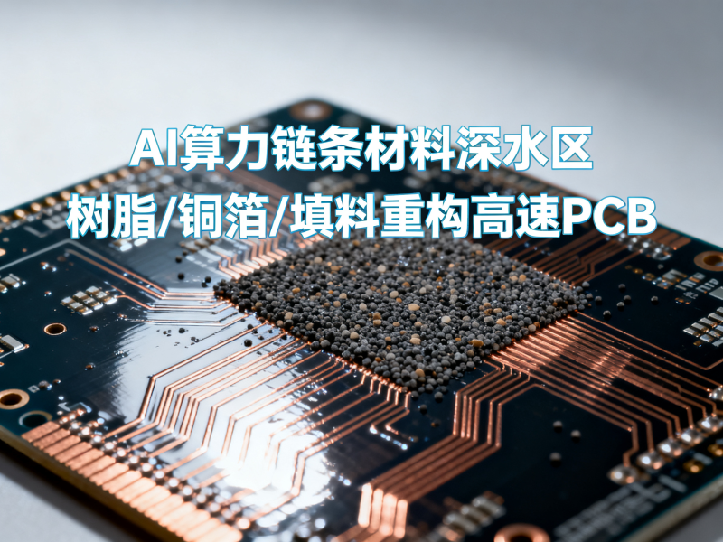 AI算力链条进入材料深水区：树脂、铜箔与填料正在重构高速PCB