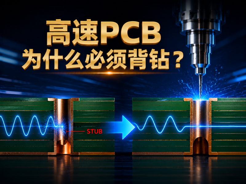 高速PCB为什么必须背钻？