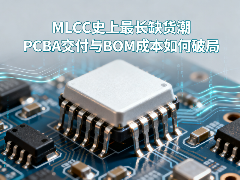 MLCC史上最长缺货潮——PCBA交付与BOM成本如何破局