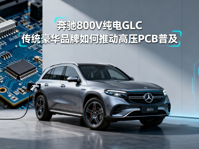 奔驰800V纯电GLC——传统豪华品牌如何推动高压PCB普及